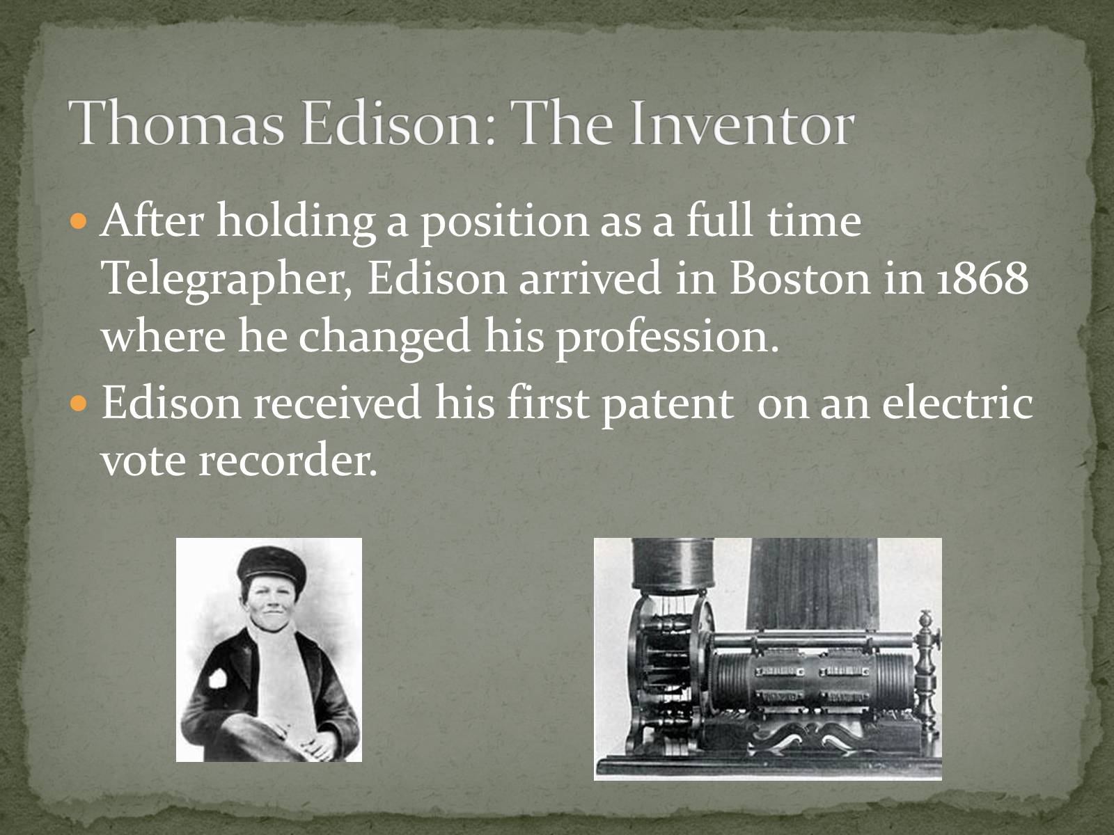 Презентація на тему «Edison» - Слайд #3