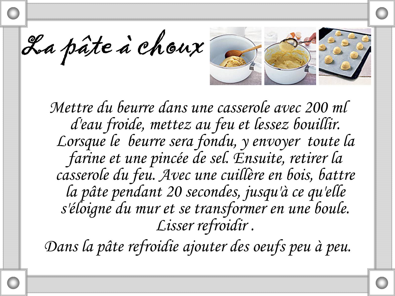 Презентація на тему «Le livre de cuisine» - Слайд #8