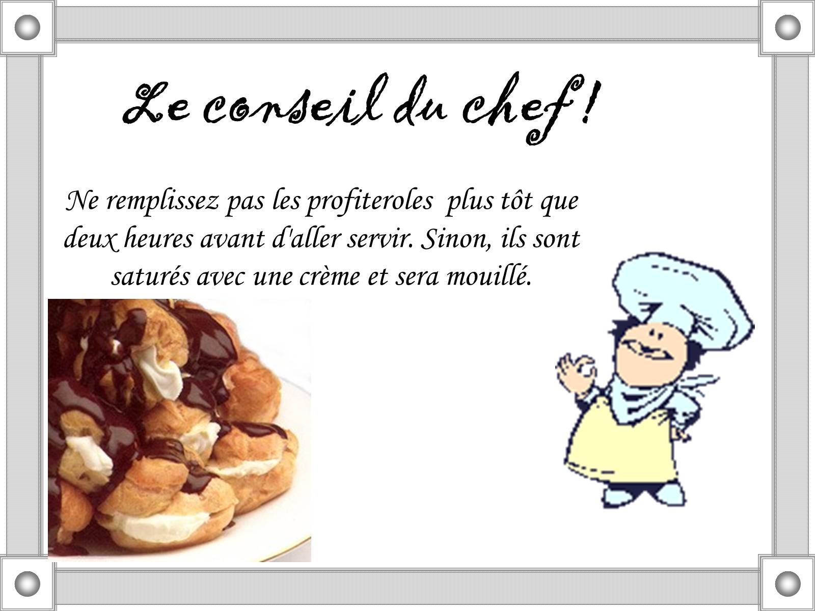 Презентація на тему «Le livre de cuisine» - Слайд #12
