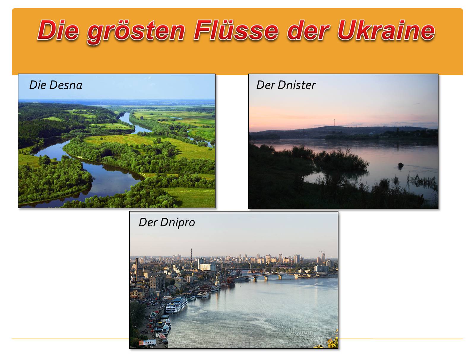 Презентація на тему «Die Ukraine» (варіант 3) - Слайд #11