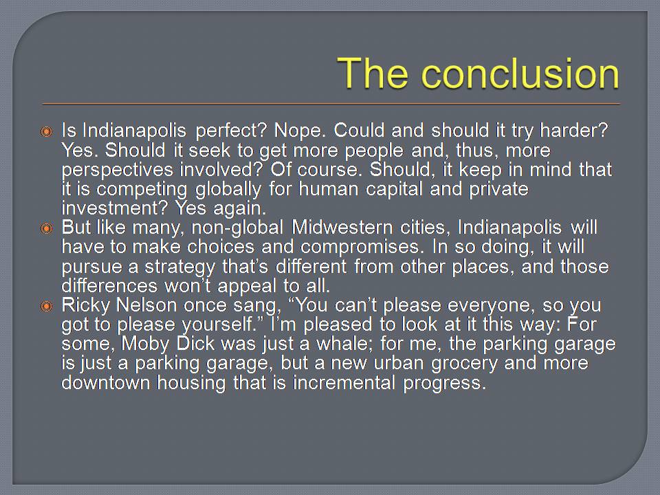 Презентація на тему «Indianapolis» - Слайд #31