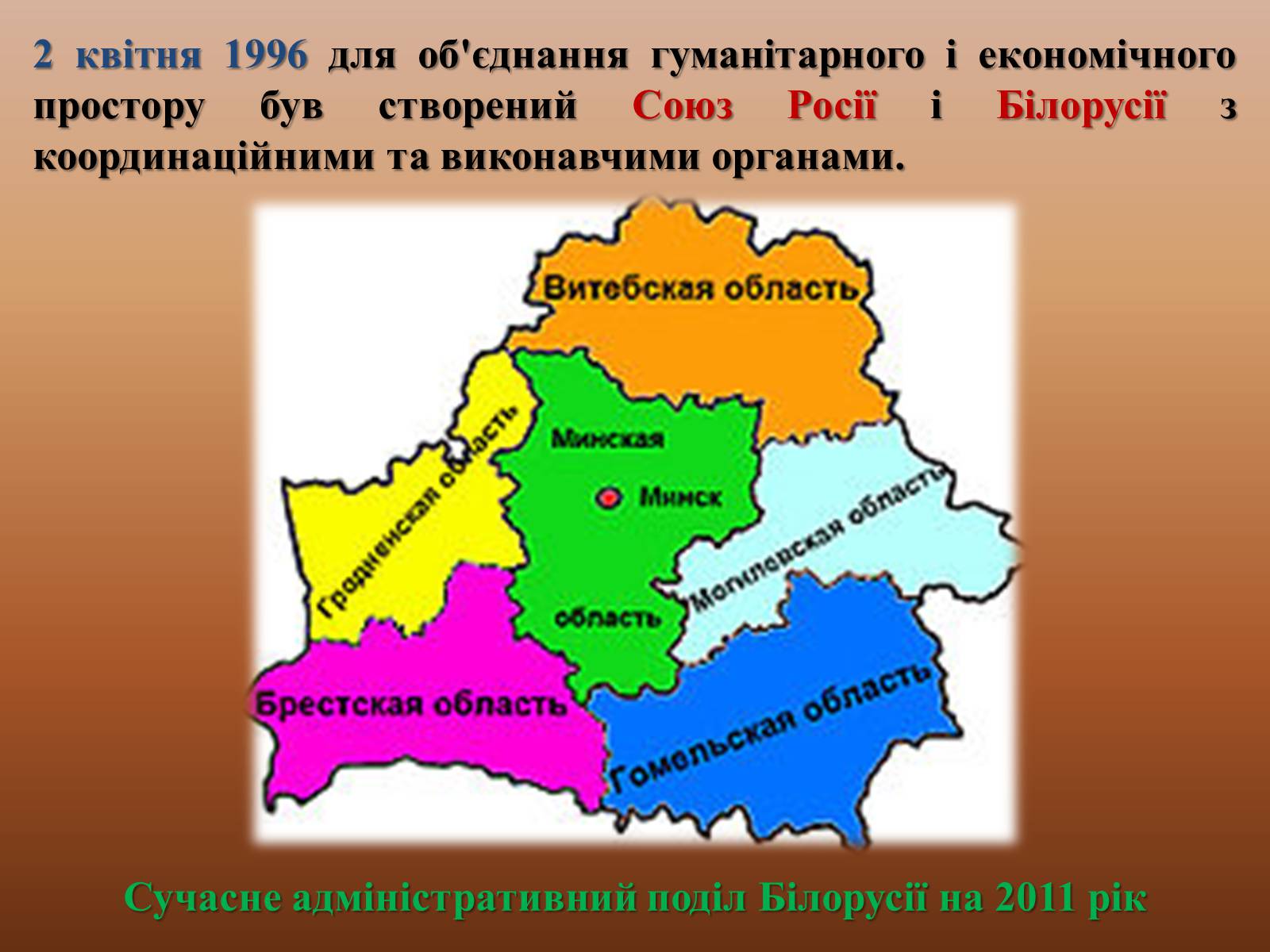 Презентація на тему «Період незалежності Білорусії» - Слайд #7