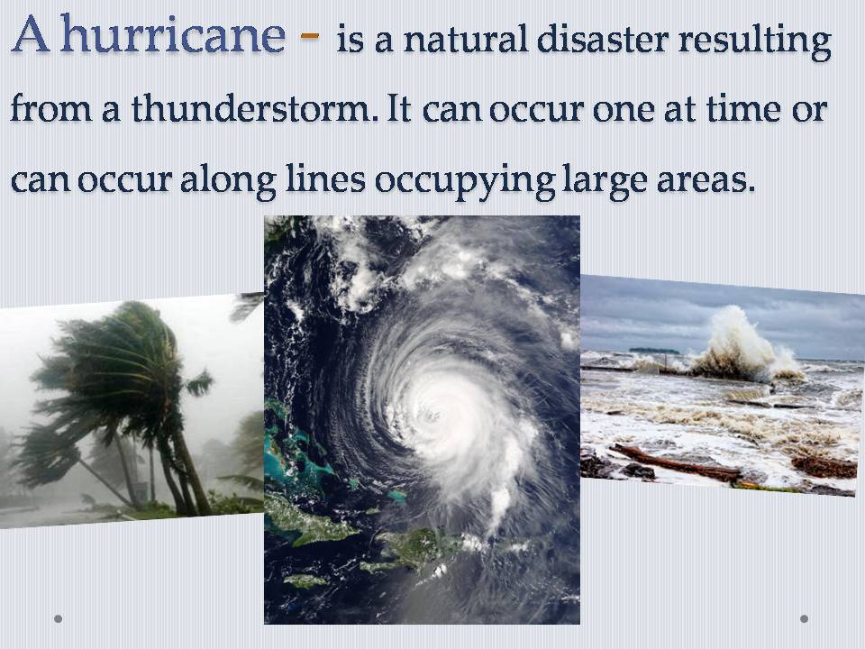 Natural disasters презентация