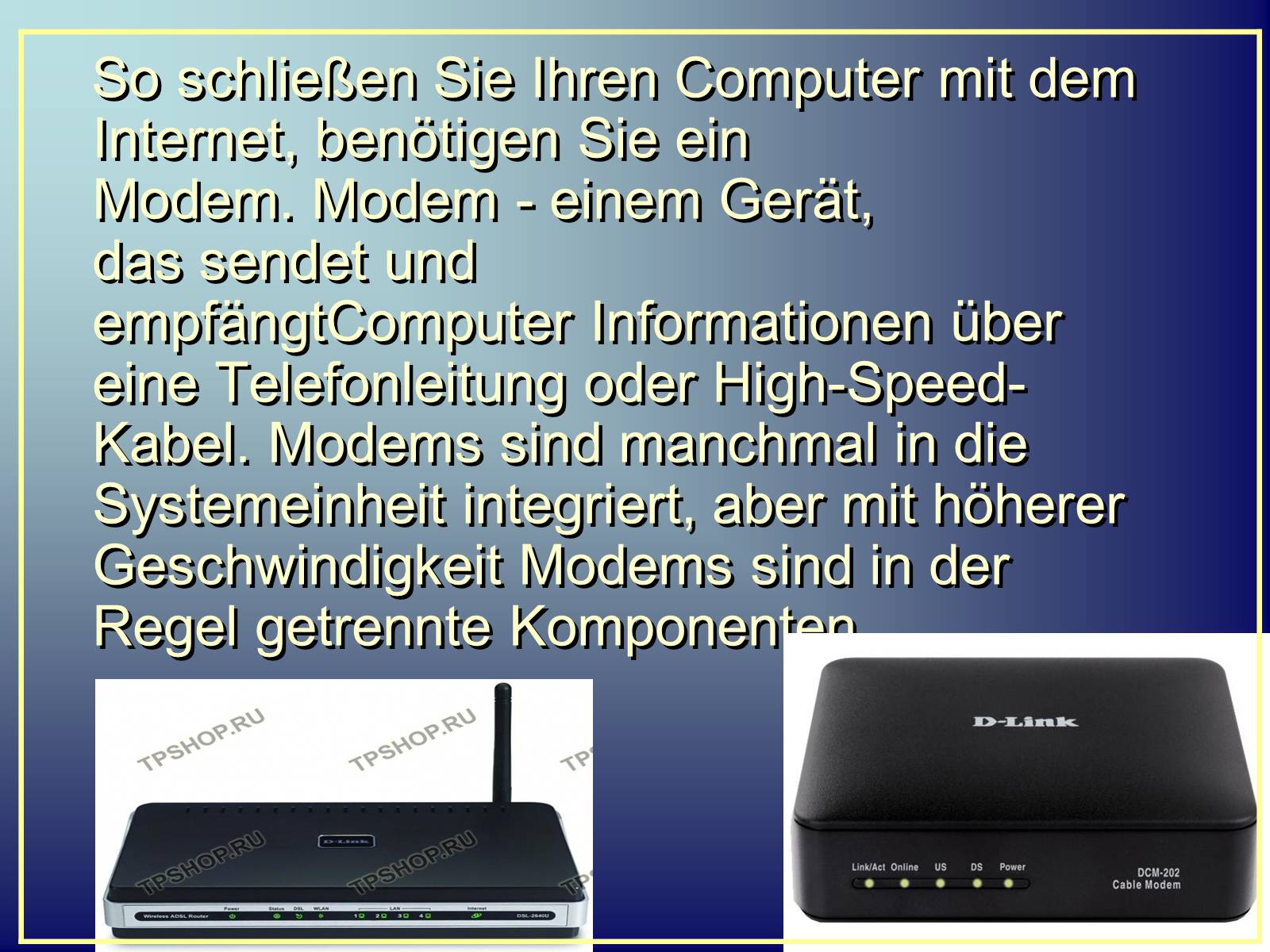 Презентація на тему «Komponenten des Computers» - Слайд #11