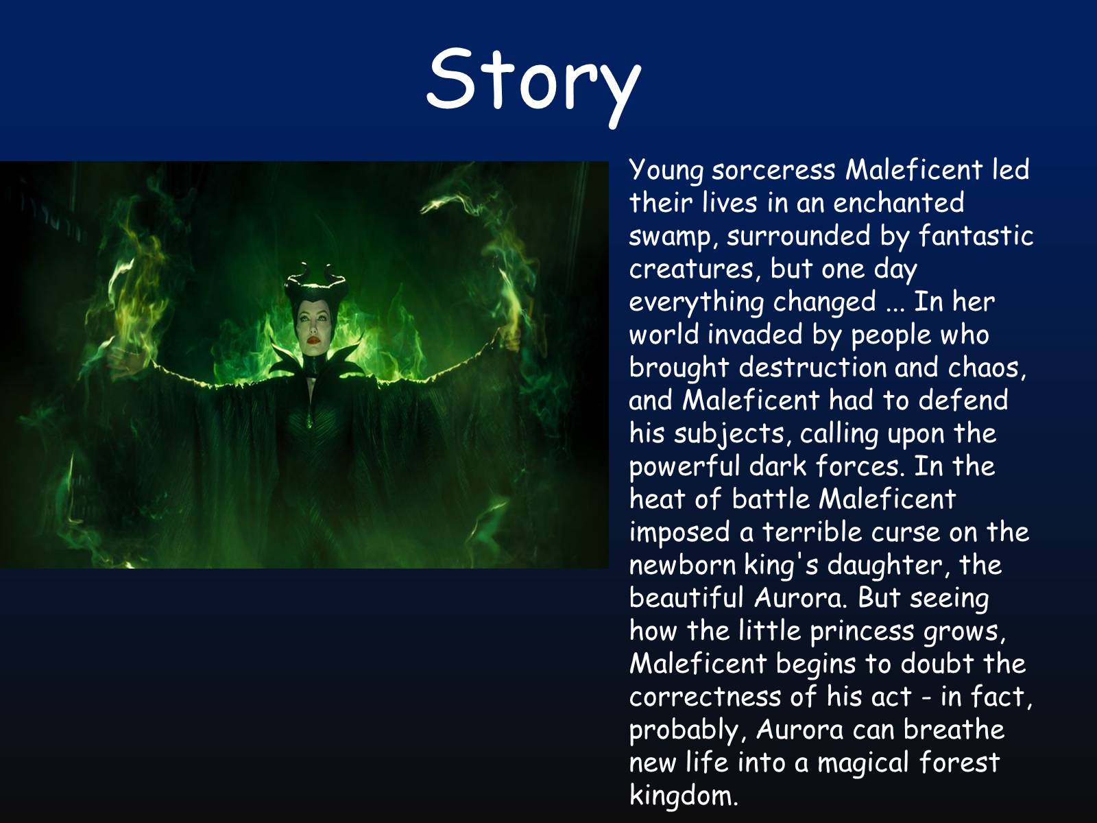 Презентація на тему «Maleficent» - Слайд #3