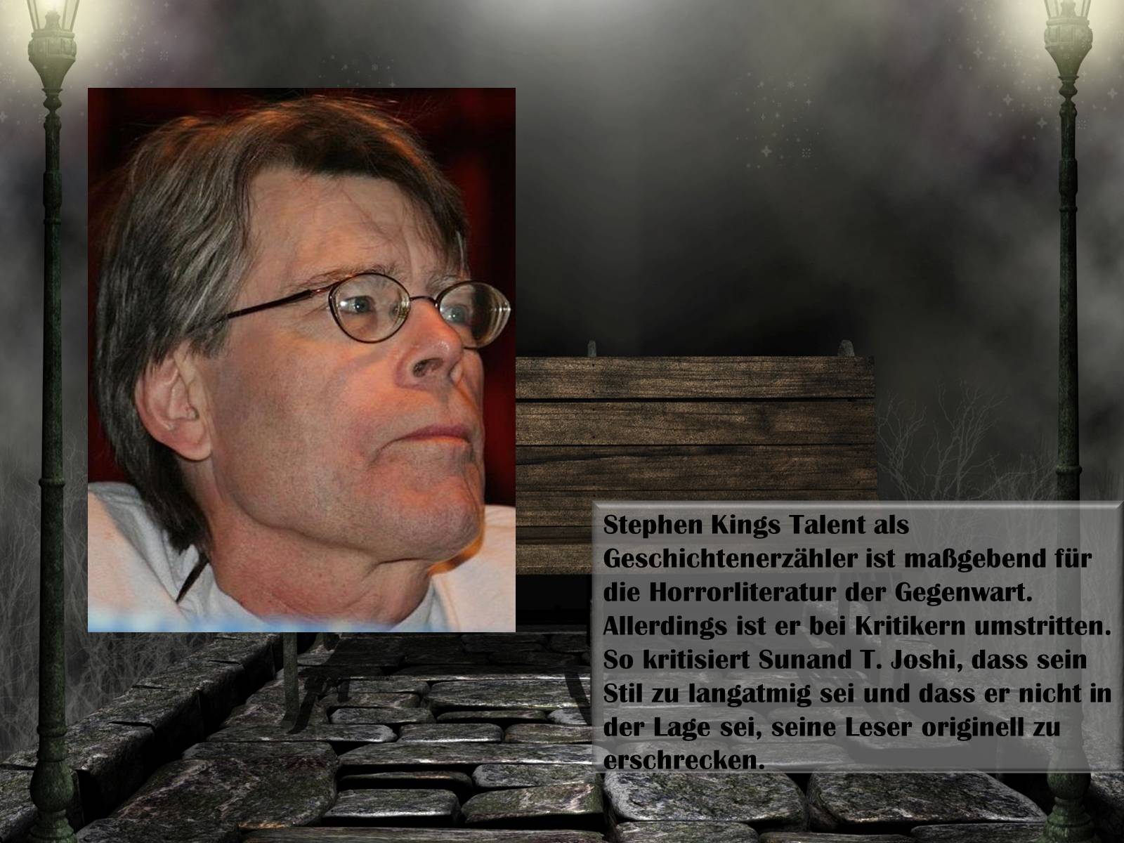 Презентація на тему «Stephen King» - Слайд #5