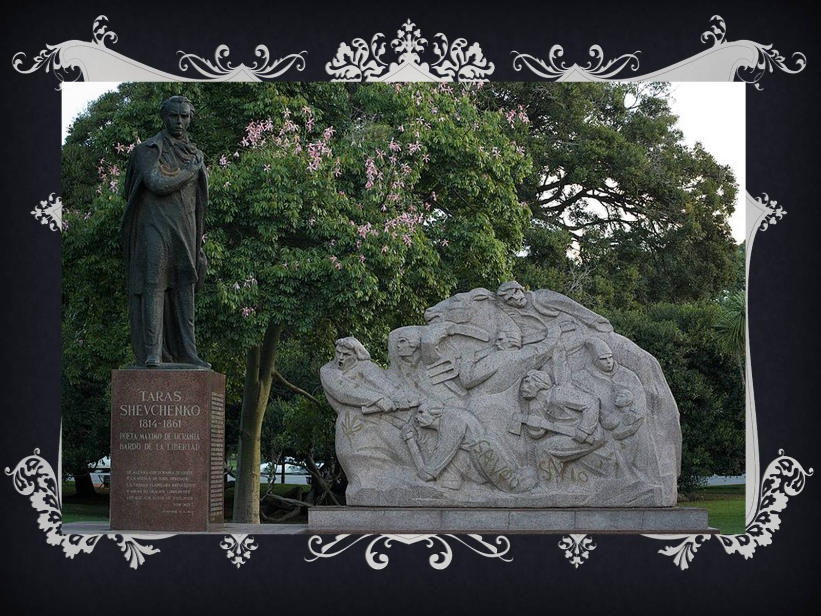 Презентація на тему «Найвідоміші Пам’ятники Тарасові Шевченку у світі» - Слайд #4