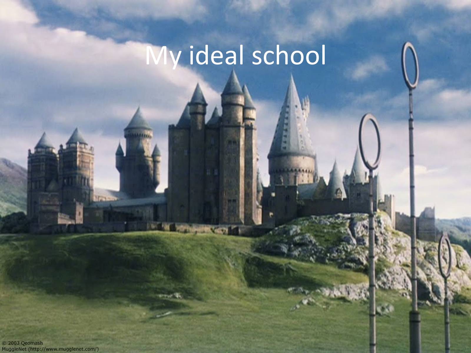 Презентація на тему «My ideal school» (варіант 1) - Слайд #1