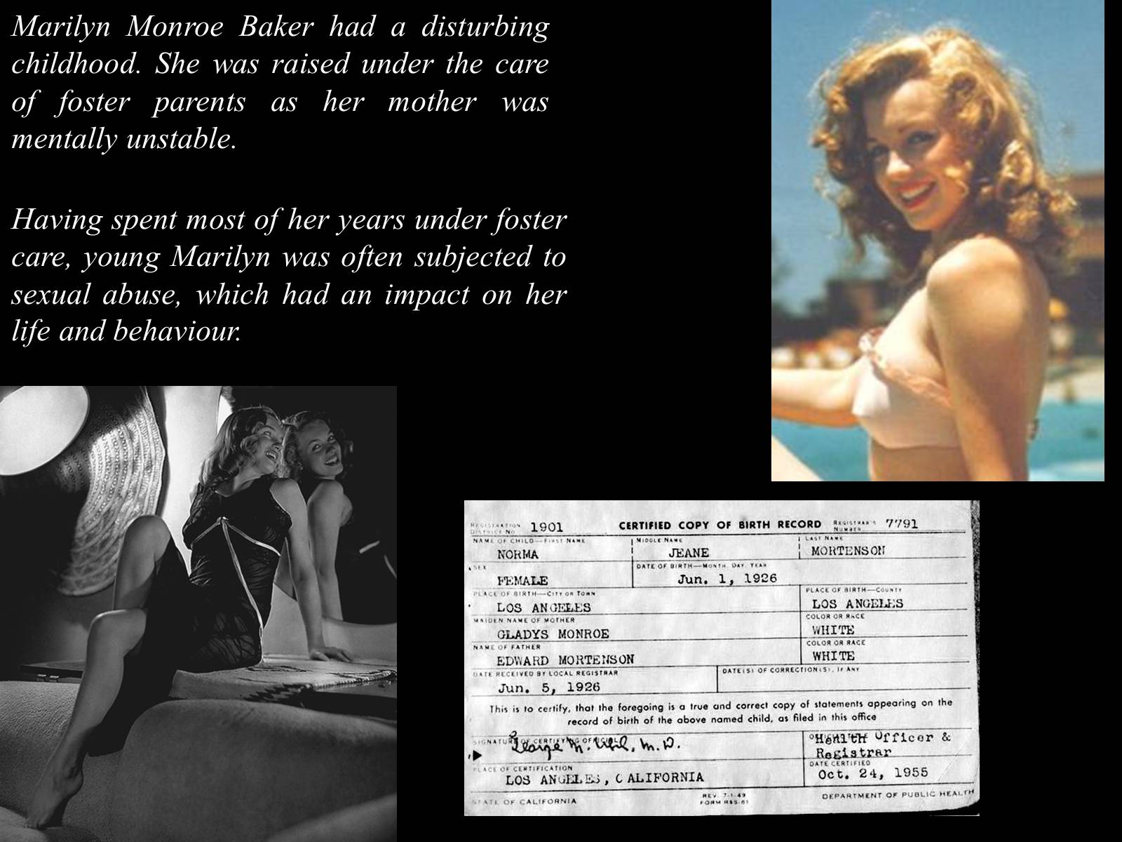 Презентація на тему «Marilyn Monroe» (варіант 2) - Слайд #2