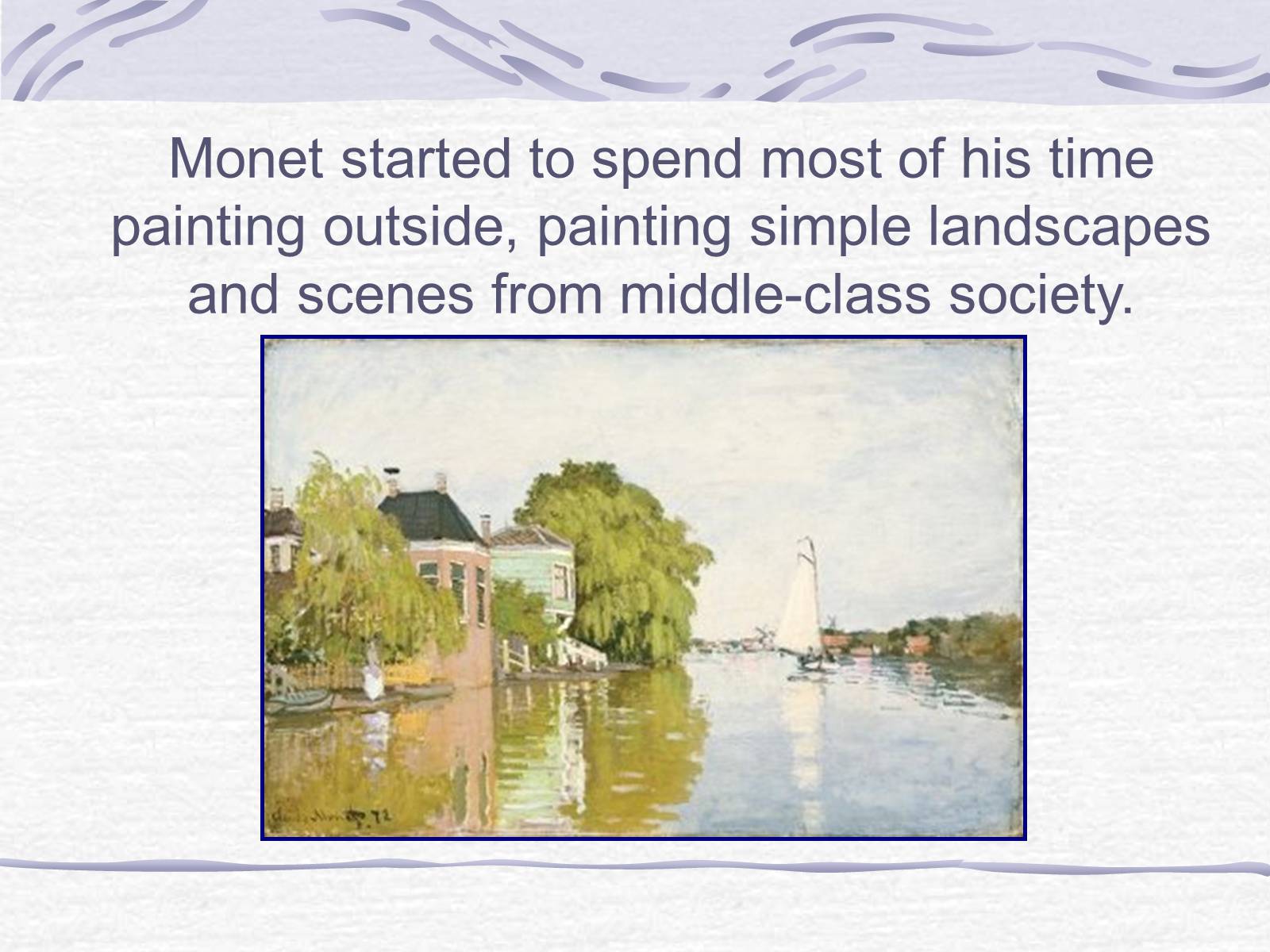 Презентація на тему «Claude Monet» (варіант 3) - Слайд #4