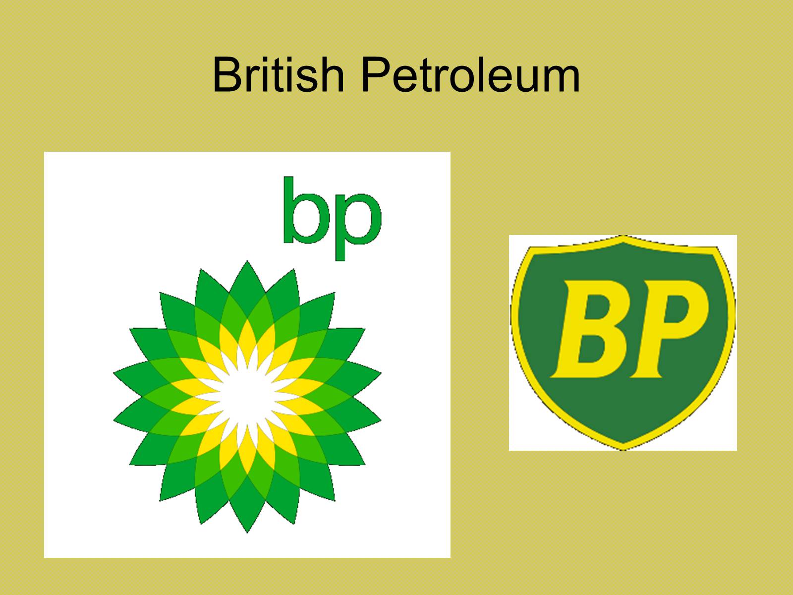 Презентація на тему «British Petroleum» - Слайд #1
