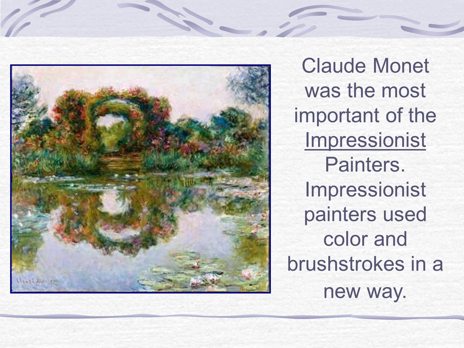 Презентація на тему «Claude Monet» (варіант 3) - Слайд #7