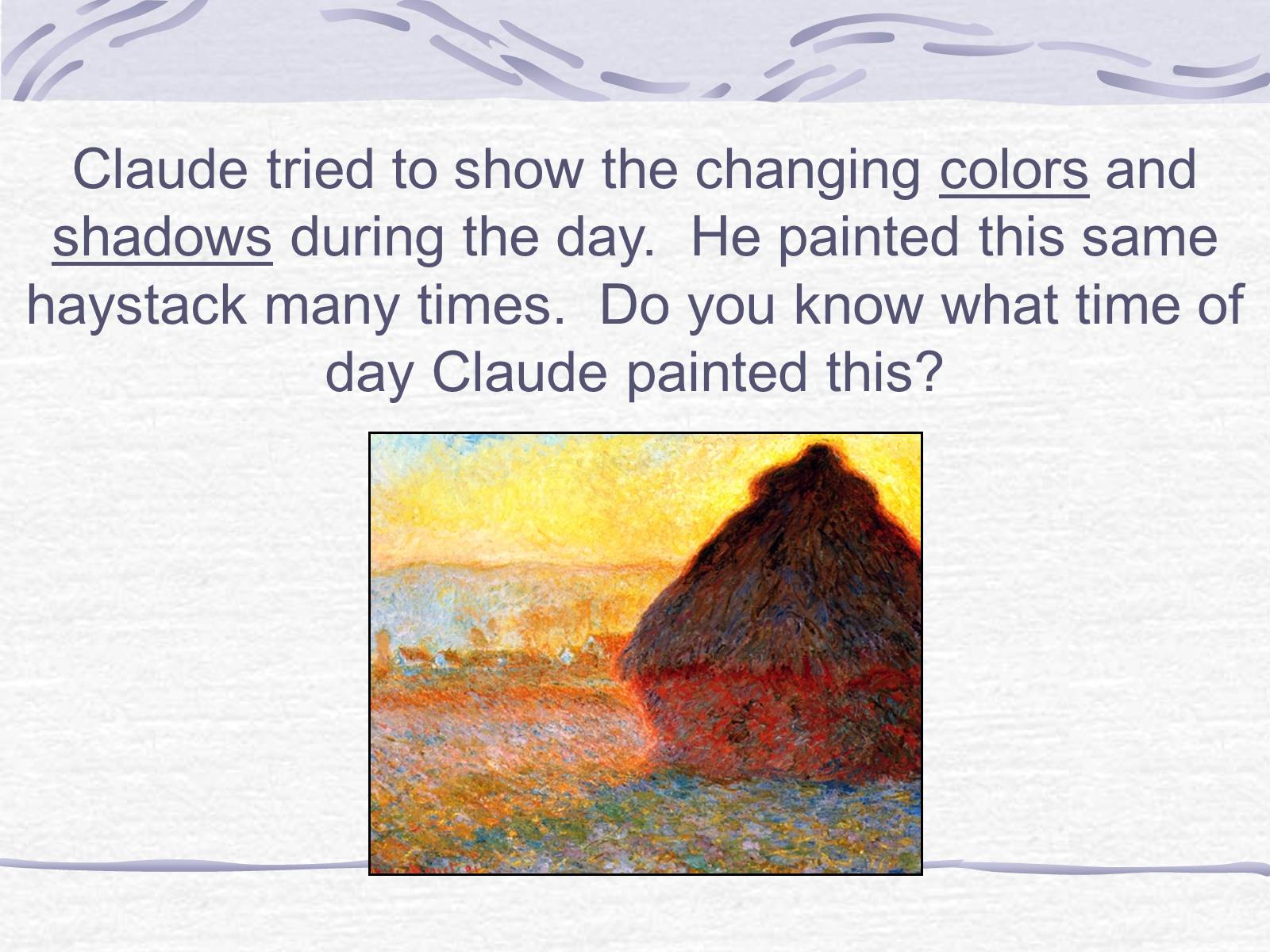 Презентація на тему «Claude Monet» (варіант 3) - Слайд #10