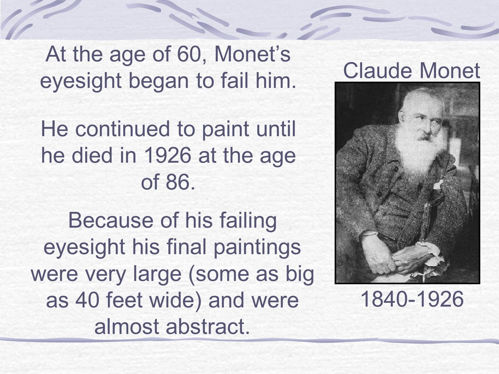 Презентація на тему «Claude Monet» (варіант 3) - Слайд #16