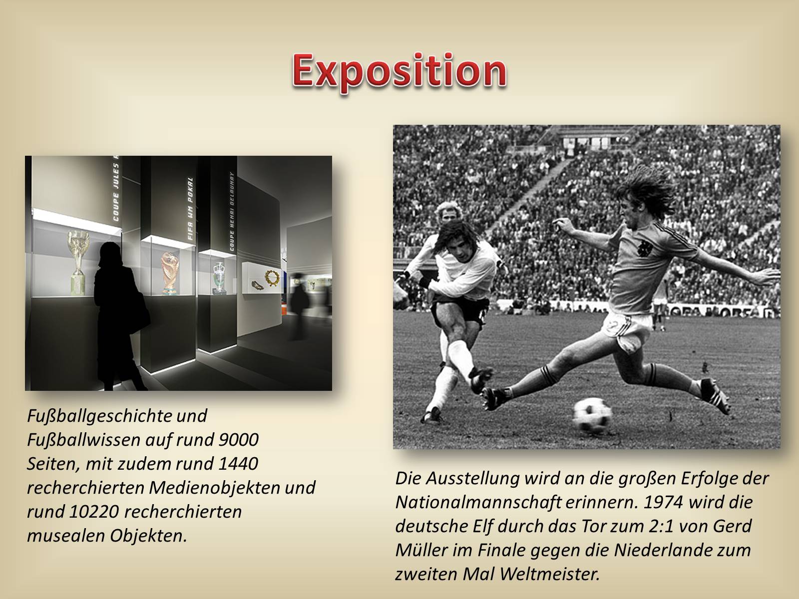 Презентація на тему «DFB Fuballmuseum» - Слайд #6