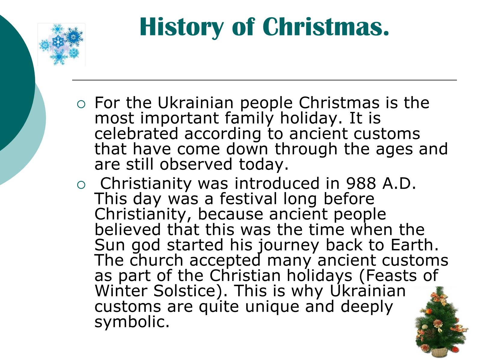 Презентація на тему «Christmas in Ukraine: customs and traditions» - Слайд #8