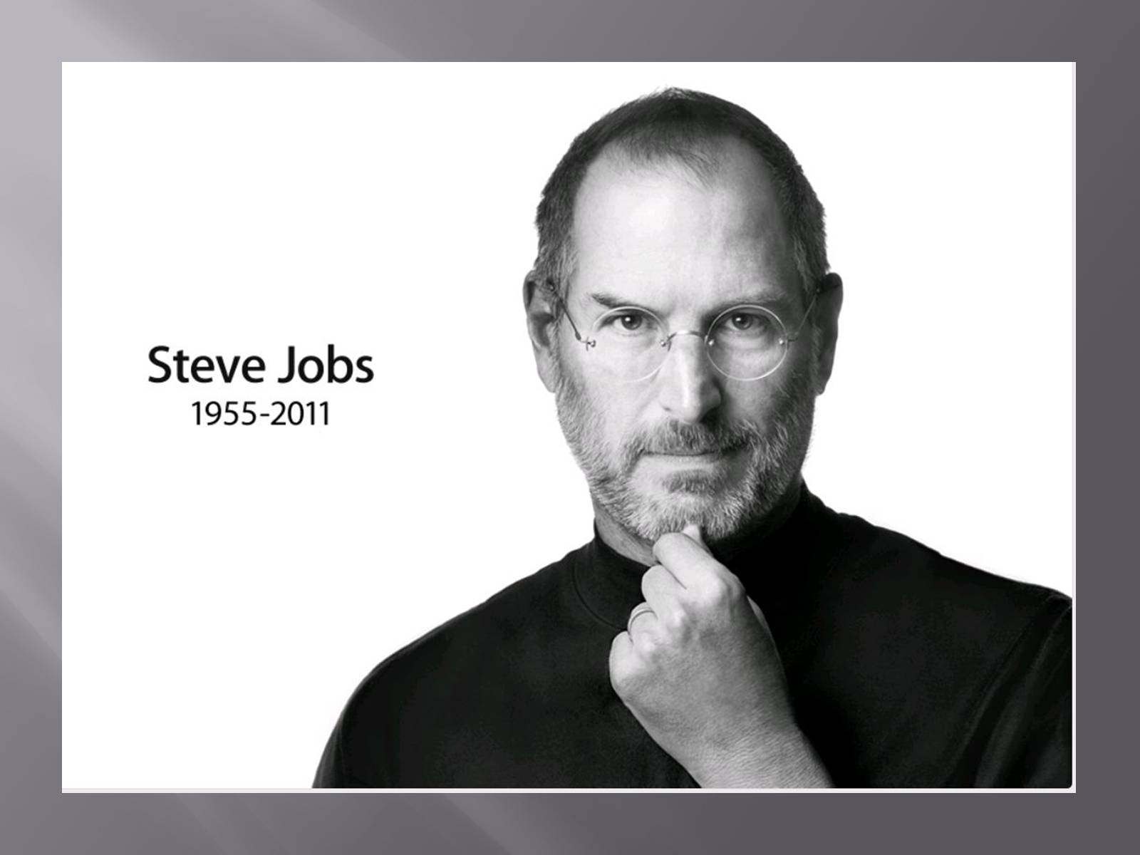 Презентація на тему «Steve Jobs» (варіант 1) - Слайд #1