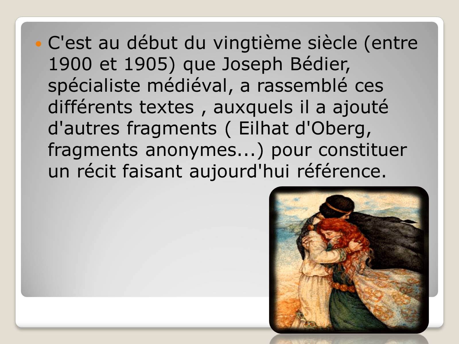 Презентація на тему «Tristan et Iseut» - Слайд #8