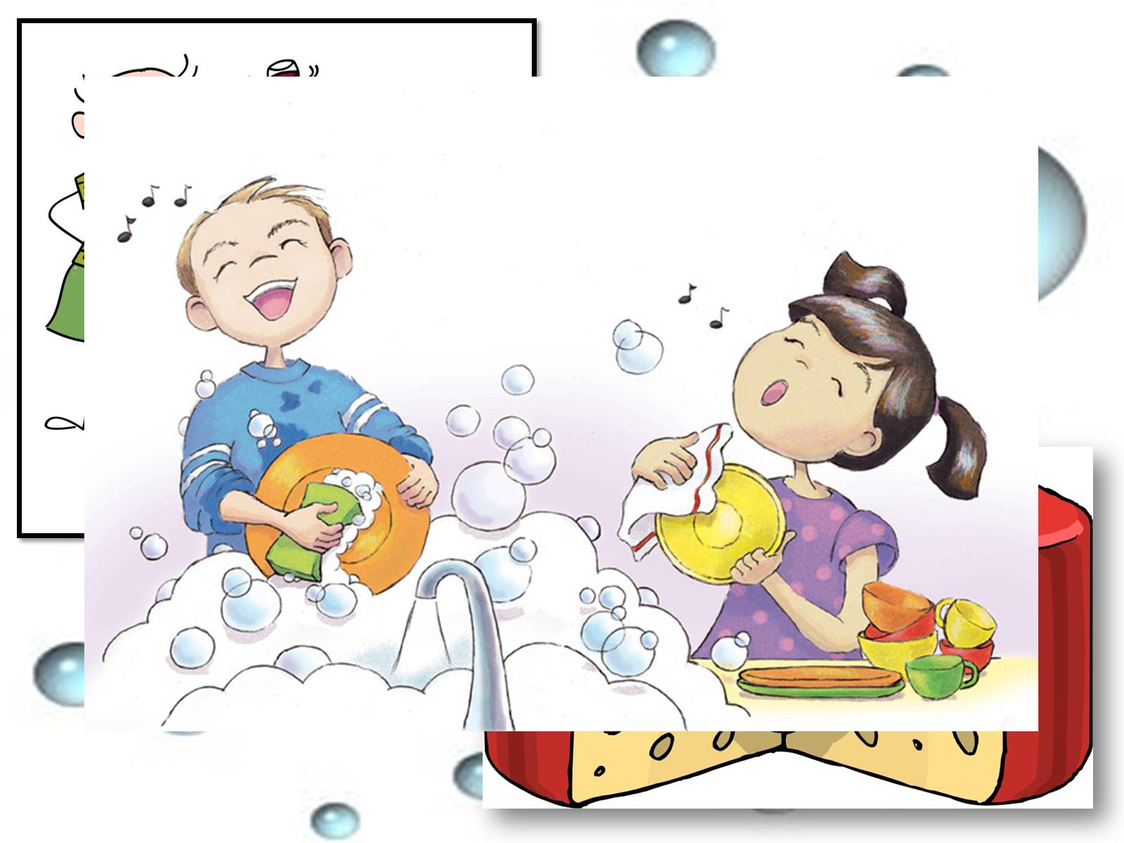 Мыть чужую посуду во сне. Мытье посуды иллюстрация. Мыть посуду картинка для детей. Мытье посуды для детей на прозрачном фоне. Рисунок ребенка моющего посуду.