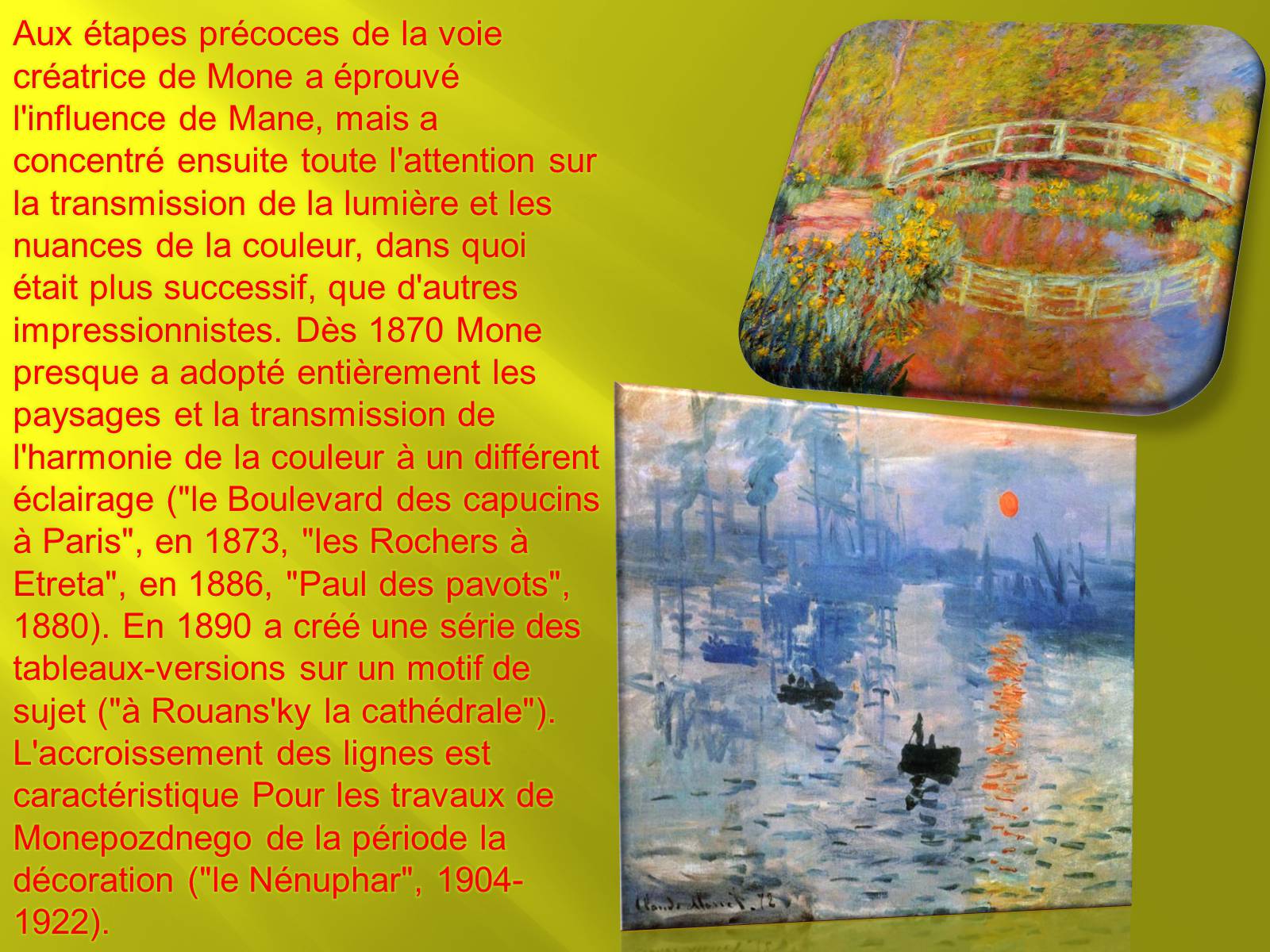 Презентація на тему «Le Francais peintre» - Слайд #7