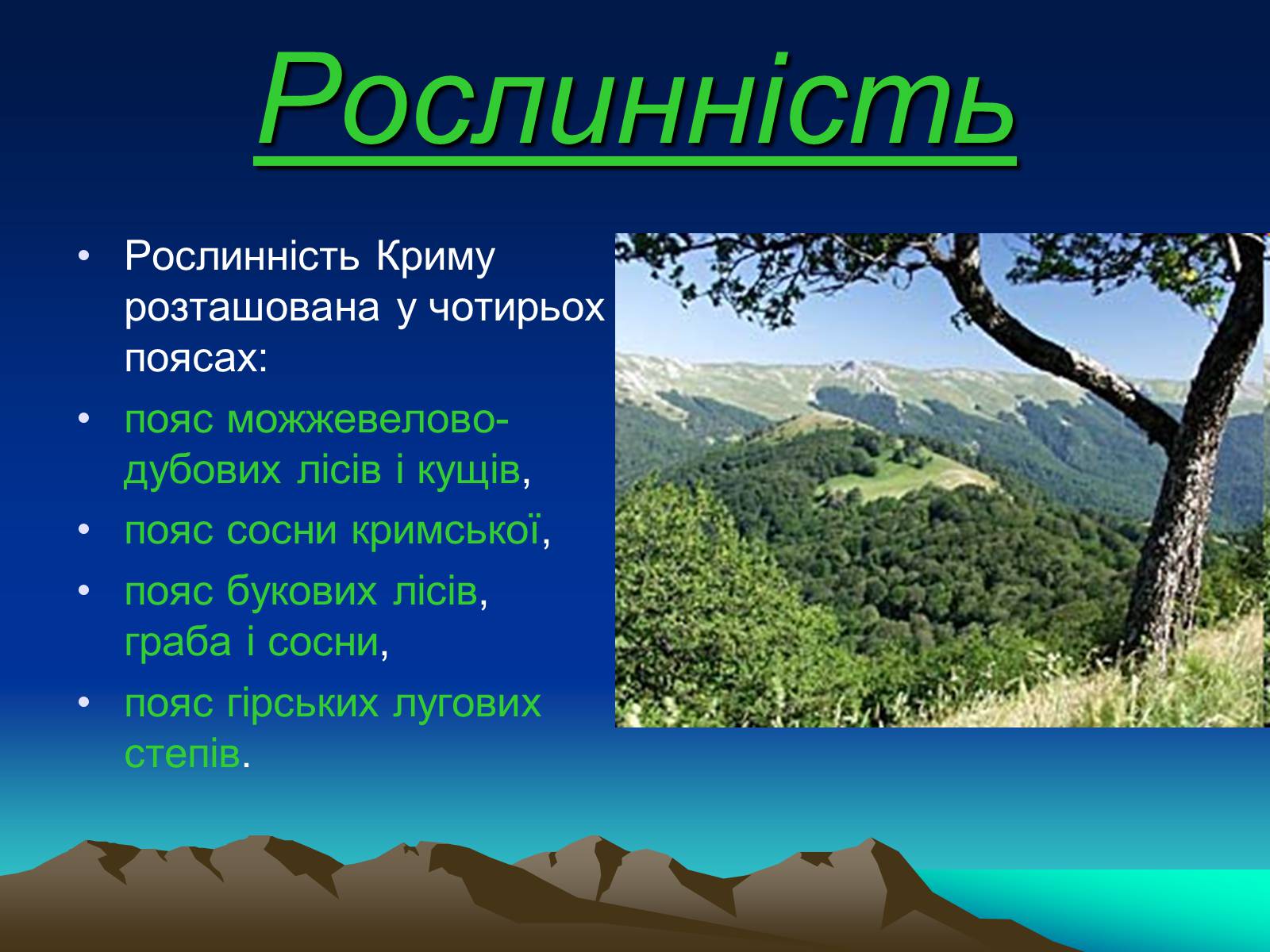 Презентація на тему «Кримські гори» (варіант 1) - Слайд #7