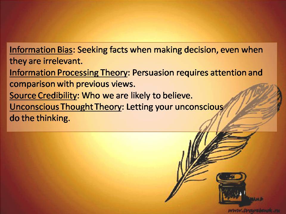 Презентація на тему «Theory of decision-making» - Слайд #5