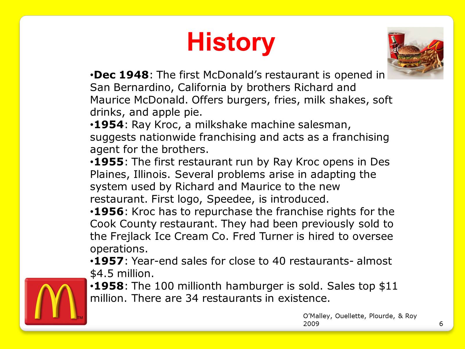Презентація на тему «McDonald’s Corporation» - Слайд #6