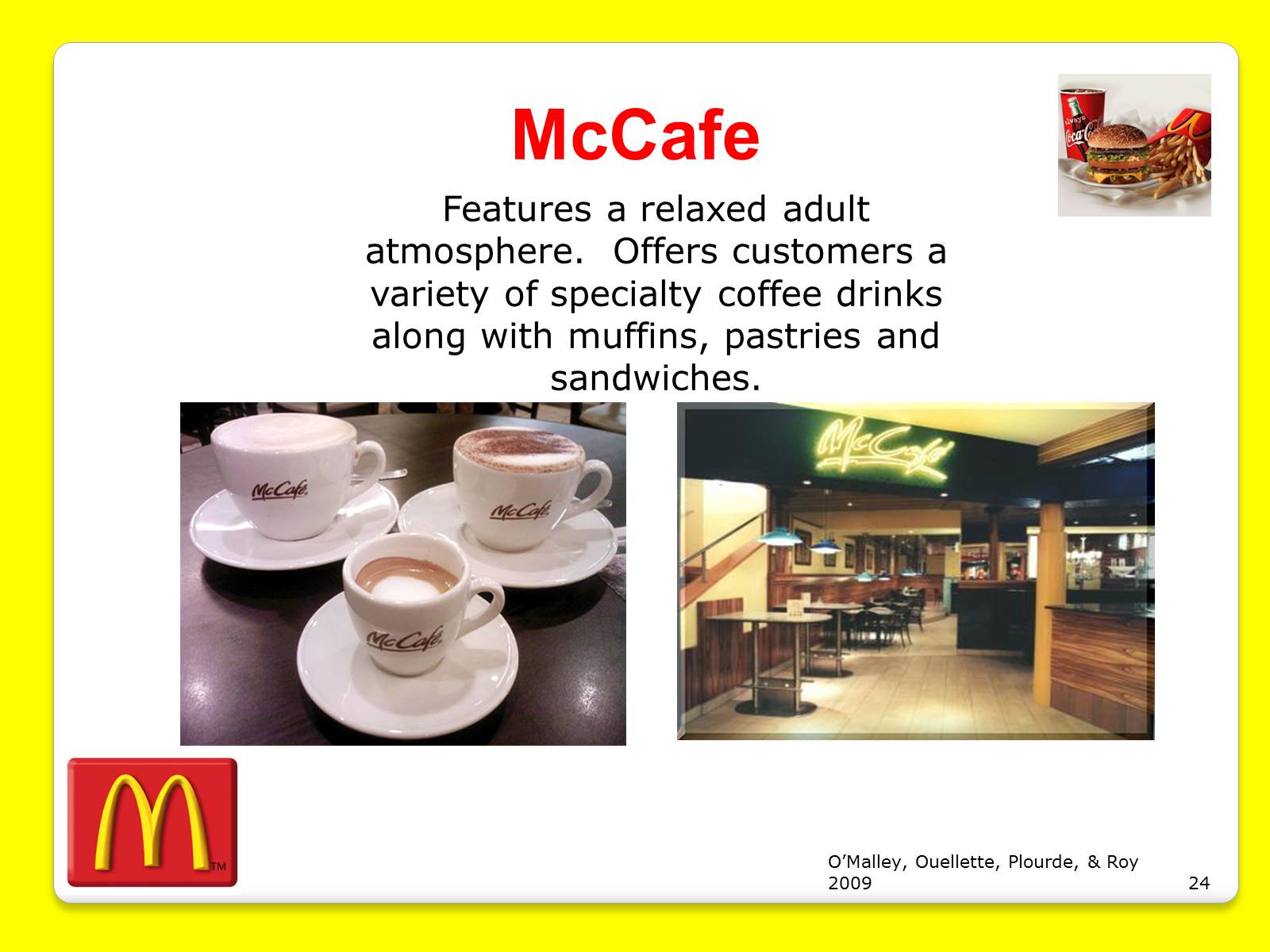 Презентація на тему «McDonald’s Corporation» - Слайд #24
