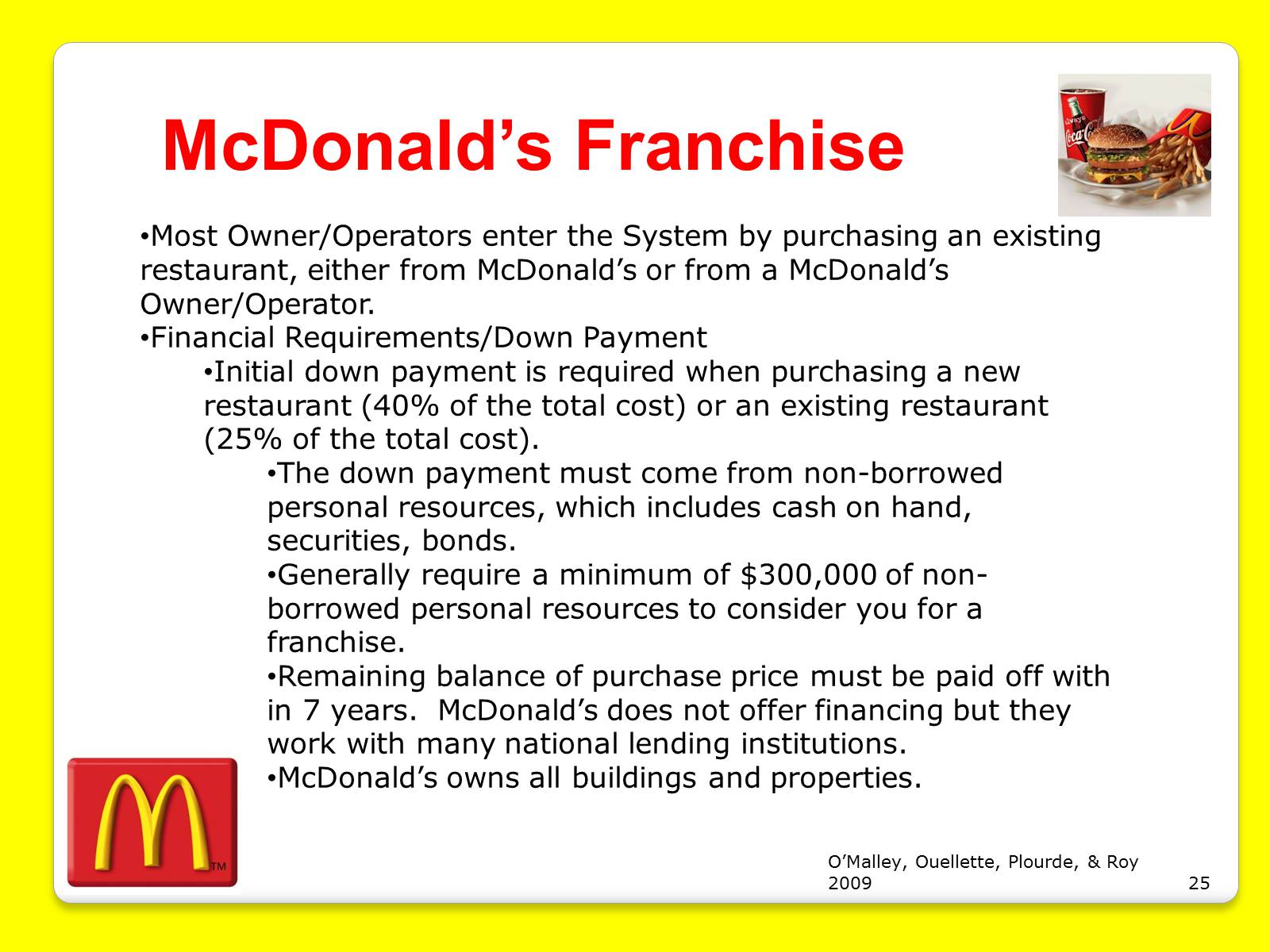 Презентація на тему «McDonald’s Corporation» - Слайд #25