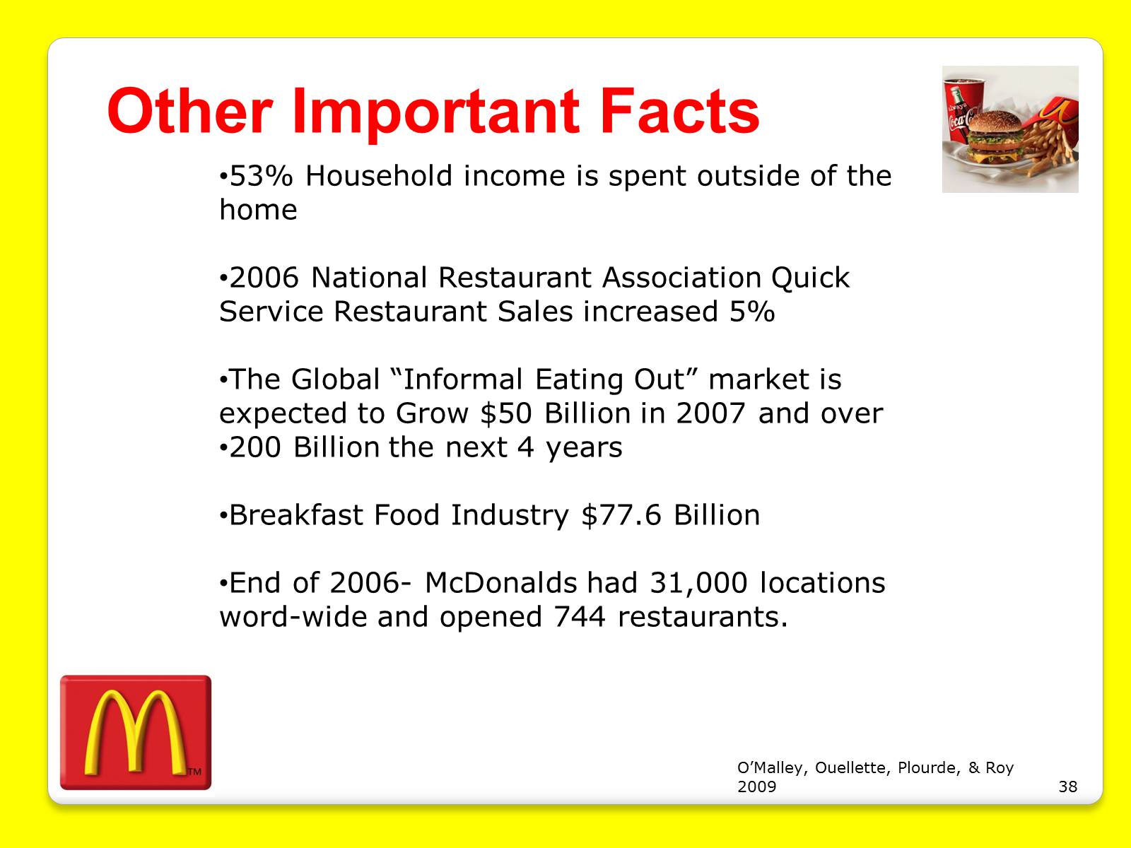 Презентація на тему «McDonald’s Corporation» - Слайд #38