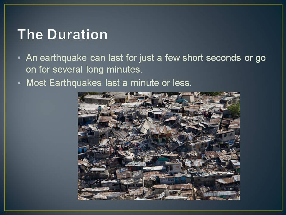 Презентація на тему «Interesting Earthquake Facts» - Слайд #4