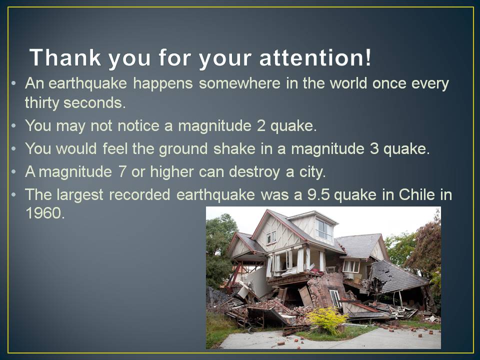  Interesting Earthquake Facts 