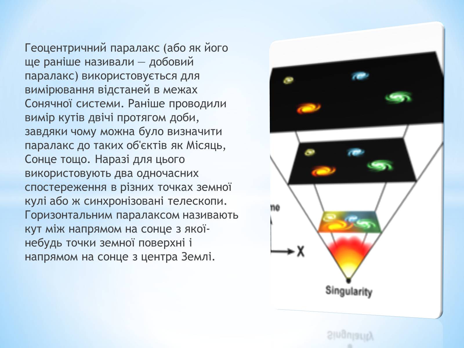 Презентація на тему «Застосування стереометрії в астрономії» - Слайд #3