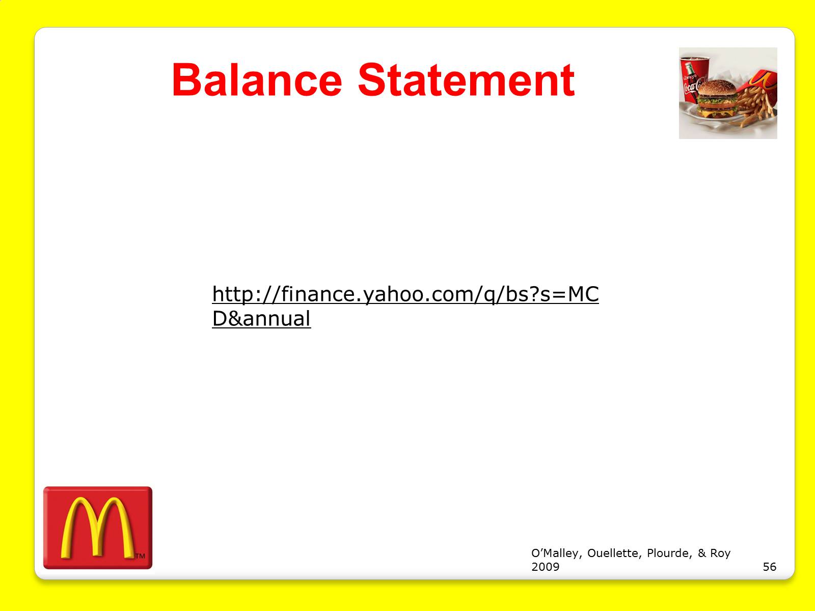 Презентація на тему «McDonald’s Corporation» - Слайд #56
