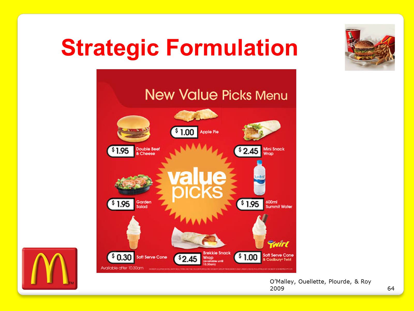Презентація на тему «McDonald’s Corporation» - Слайд #64