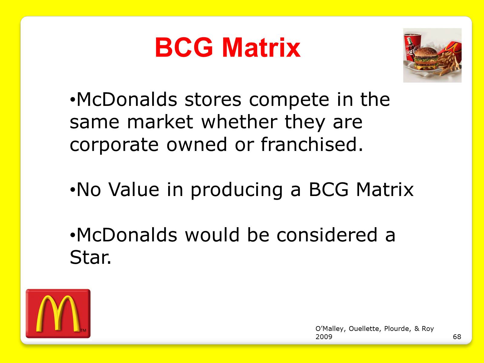 Презентація на тему «McDonald’s Corporation» - Слайд #68