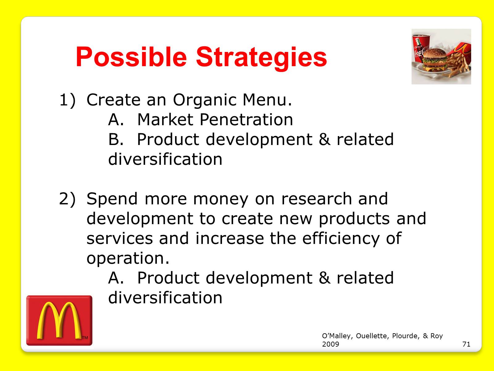 Презентація на тему «McDonald’s Corporation» - Слайд #71