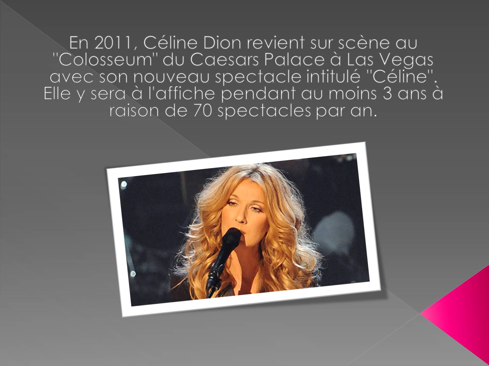 Презентація на тему «Celine Dion» - Слайд #8