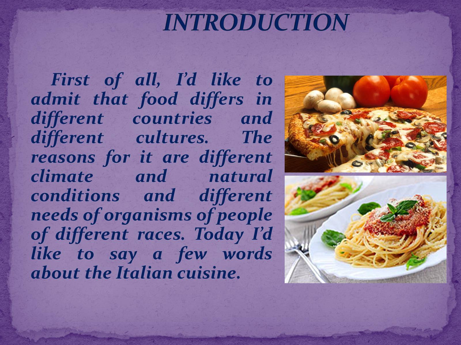 Презентація на тему «Italian cuisine» (варіант 3) - Слайд #3
