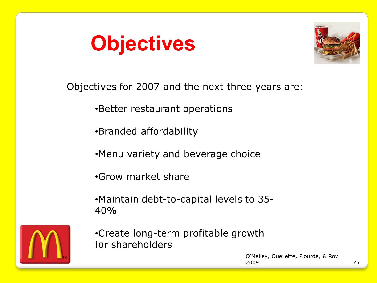 Презентація на тему «McDonald’s Corporation» - Слайд #75