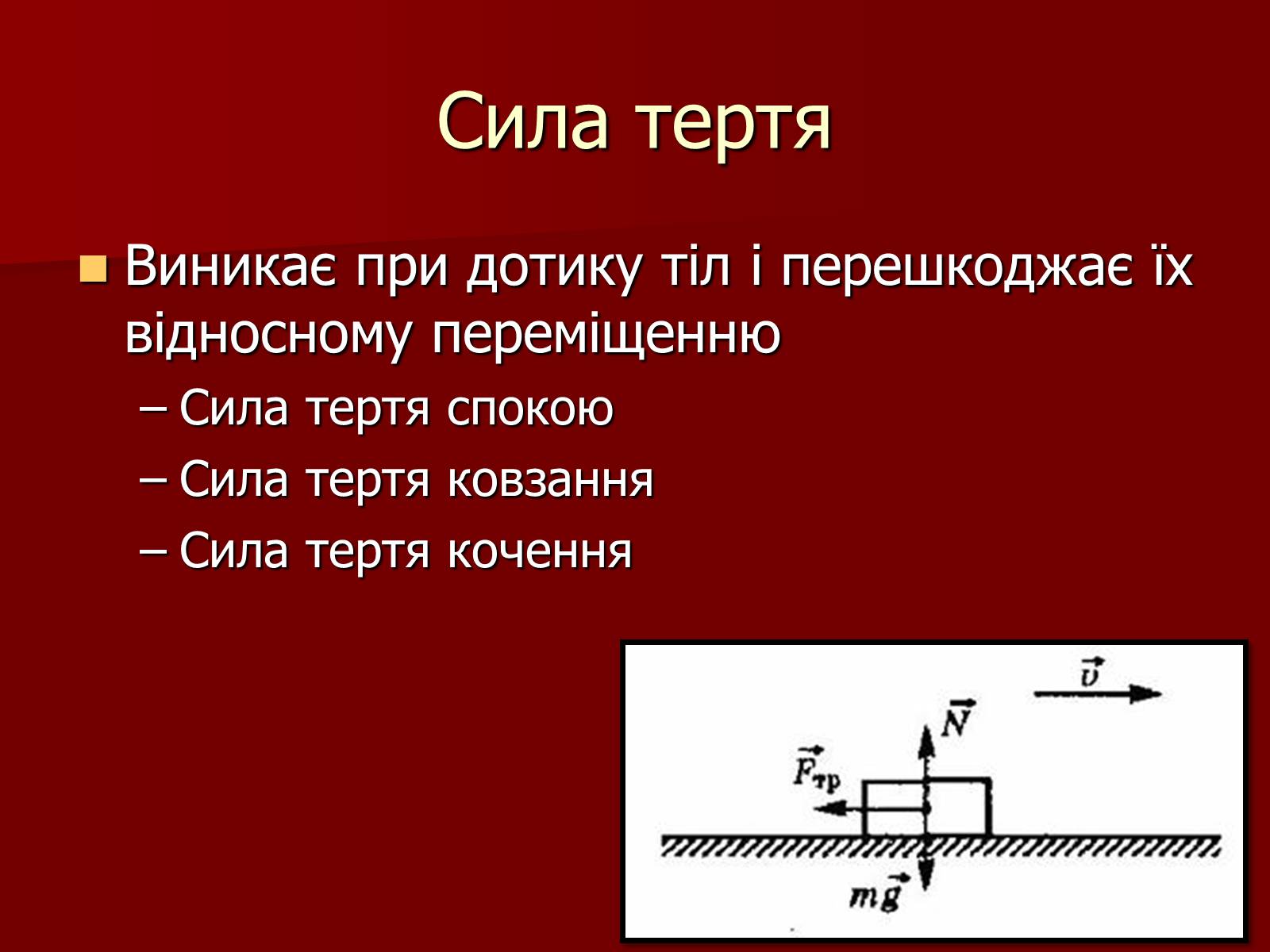 Презентація на тему «Сила Тертя» (варіант 2) - Слайд #4
