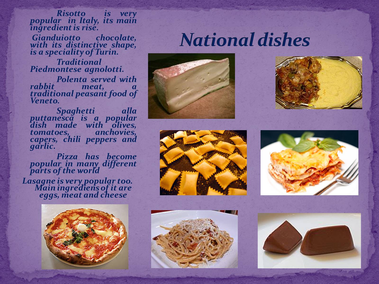 Презентація на тему «Italian cuisine» (варіант 3) - Слайд #6