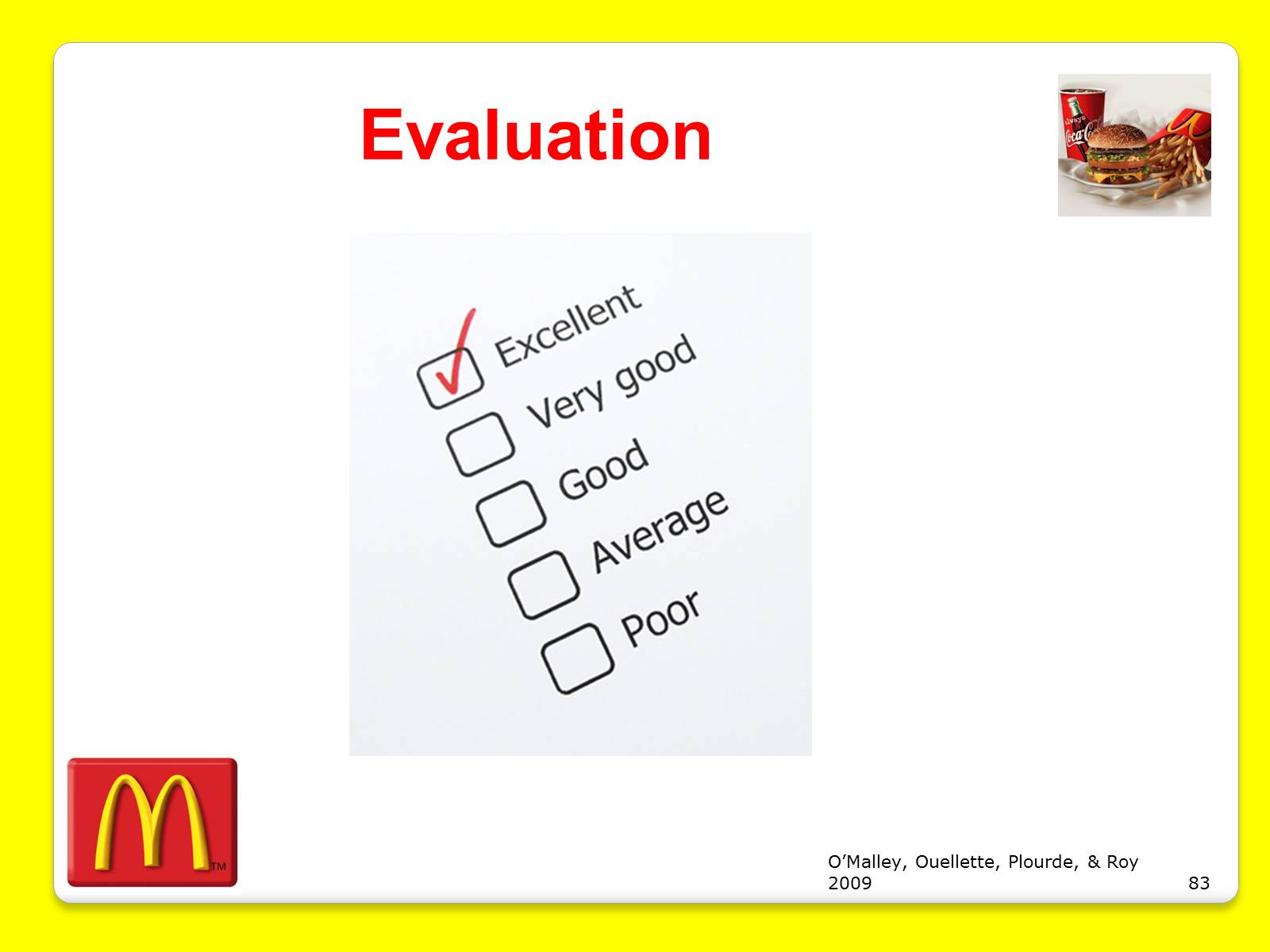 Презентація на тему «McDonald’s Corporation» - Слайд #83