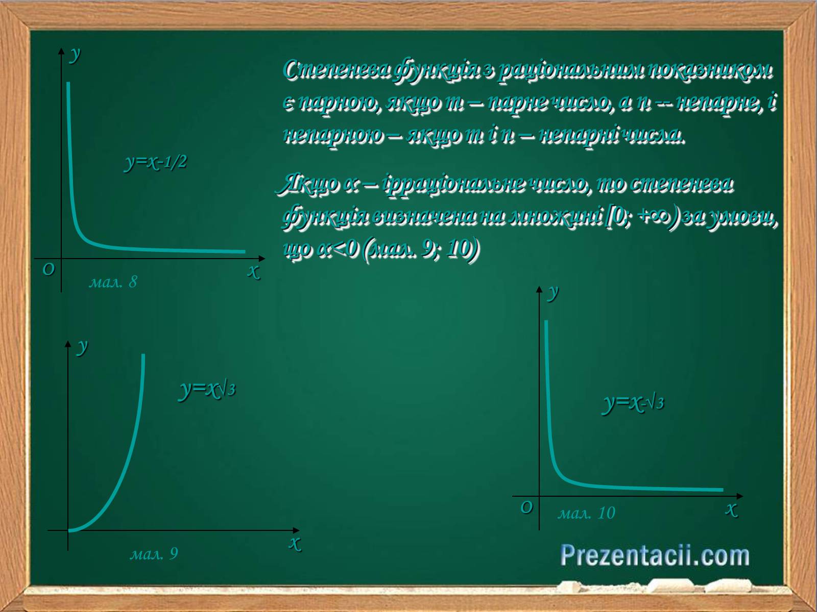 Презентація на тему «Степенева функція та її властивості» - Слайд #5