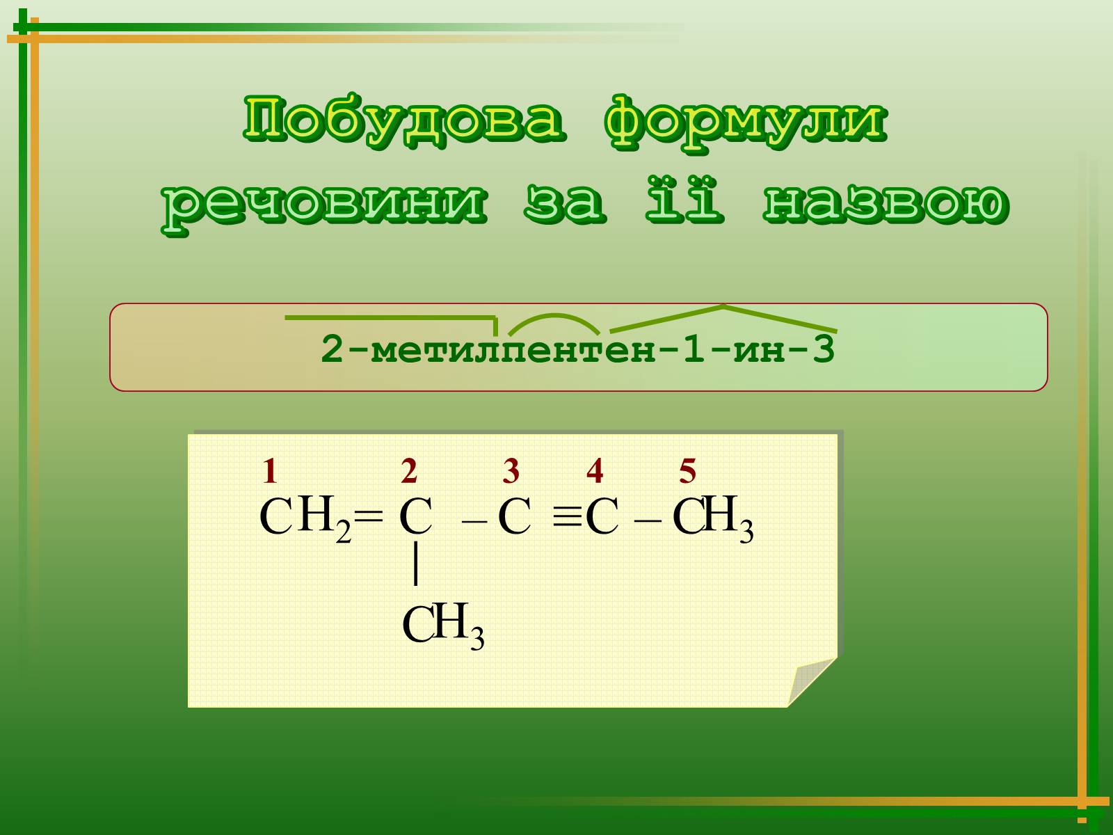 Презентація на тему «Хімічна номенклатура» - Слайд #31