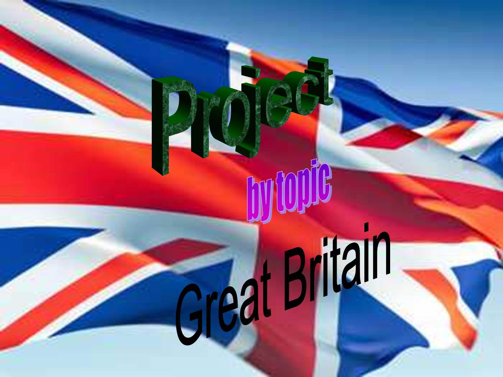 Презентація на тему «Great Britain» (варіант 3) - Слайд #1
