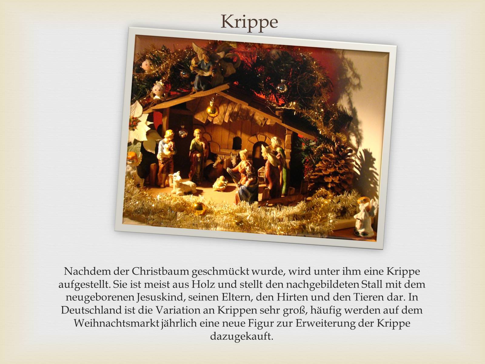 Презентація на тему «Weihnachten in Deutschland» (варіант 1) - Слайд #6