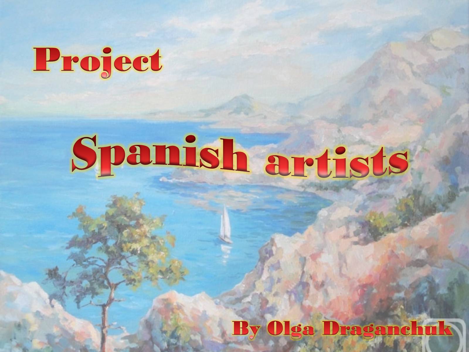 Презентація на тему «Spanish artists» - Слайд #1