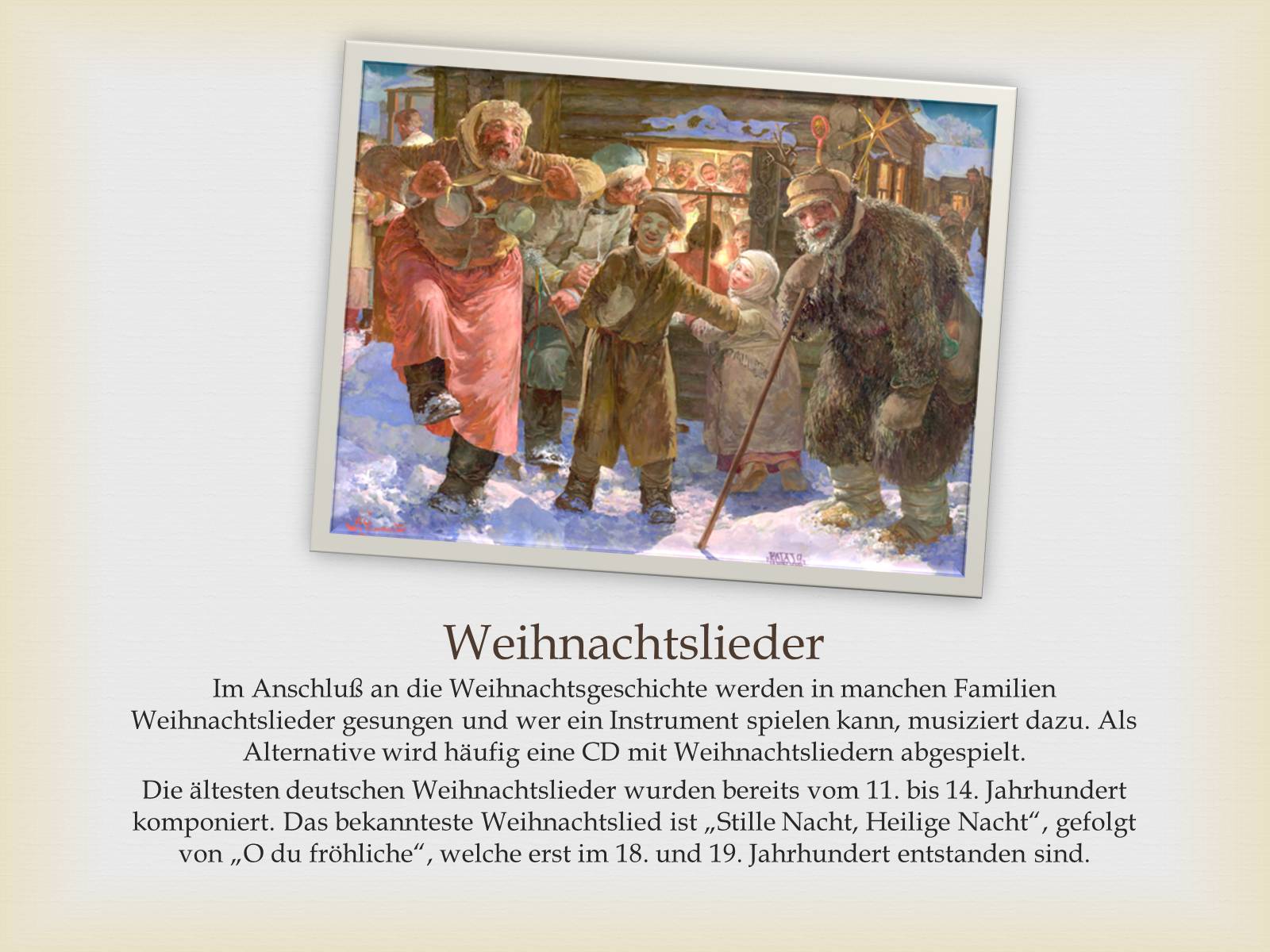 Презентація на тему «Weihnachten in Deutschland» (варіант 1) - Слайд #11