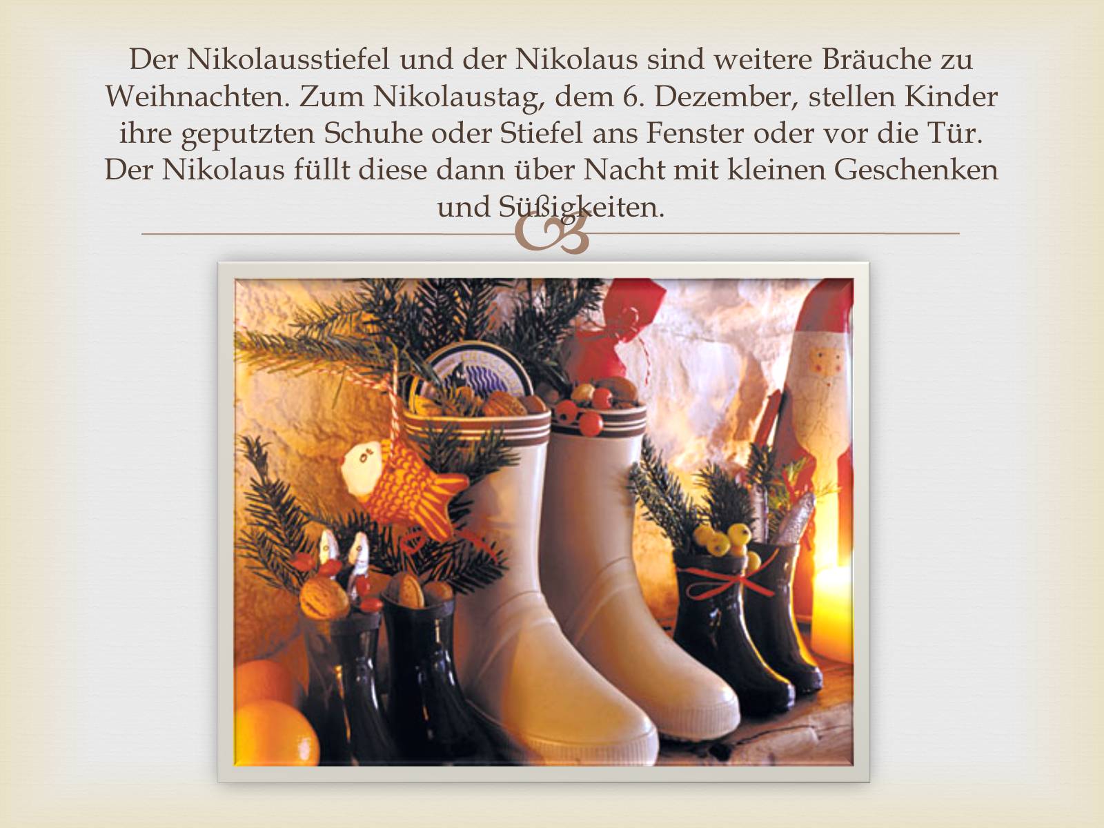 Презентація на тему «Weihnachten in Deutschland» (варіант 1) - Слайд #18